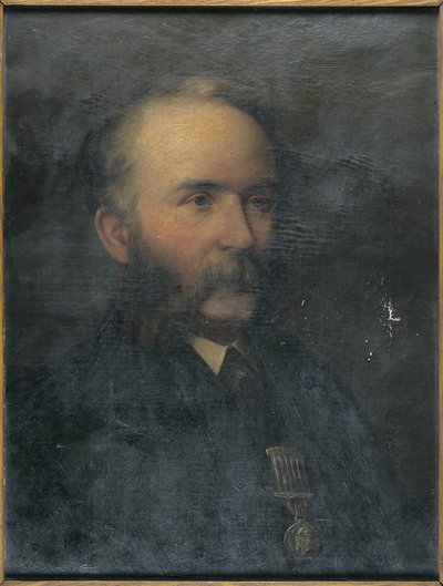 Portret van de vader van de kunstenaar door Thomas Eyre Macklin